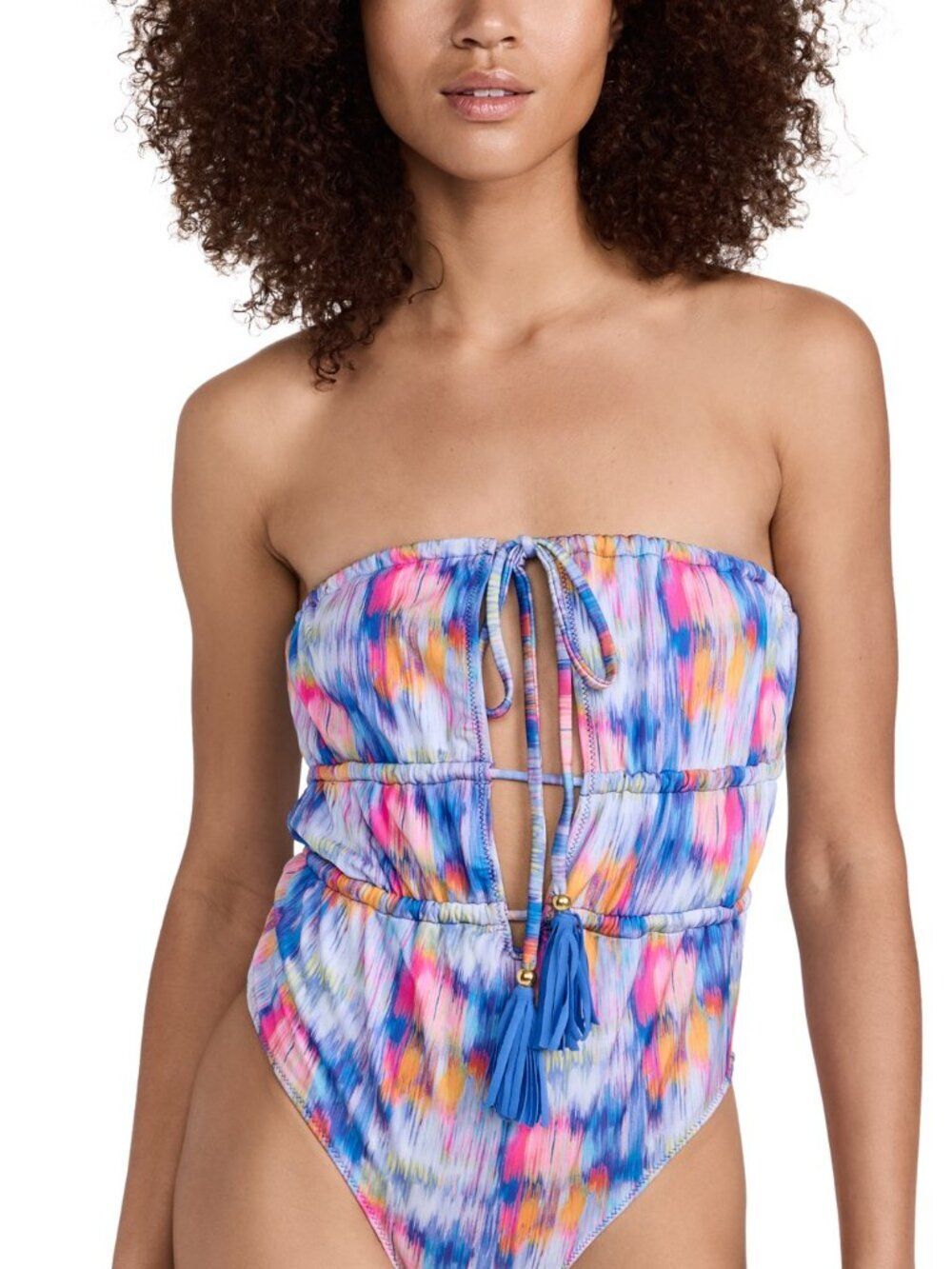 Ramy Brook Ikat Colorful One Piece Swimsuit Size Small S - Picture 2 of 12